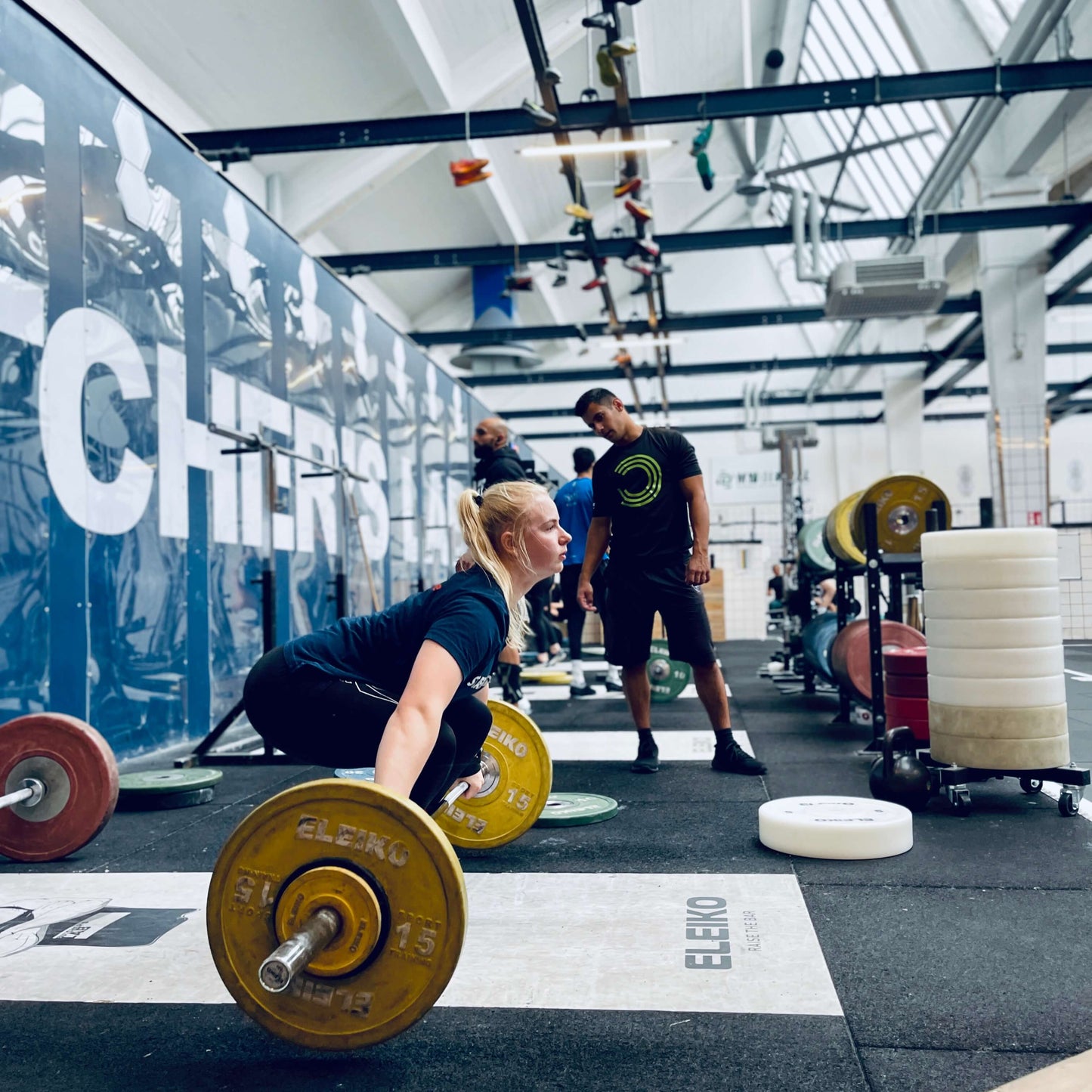 Personlig træning på livecam